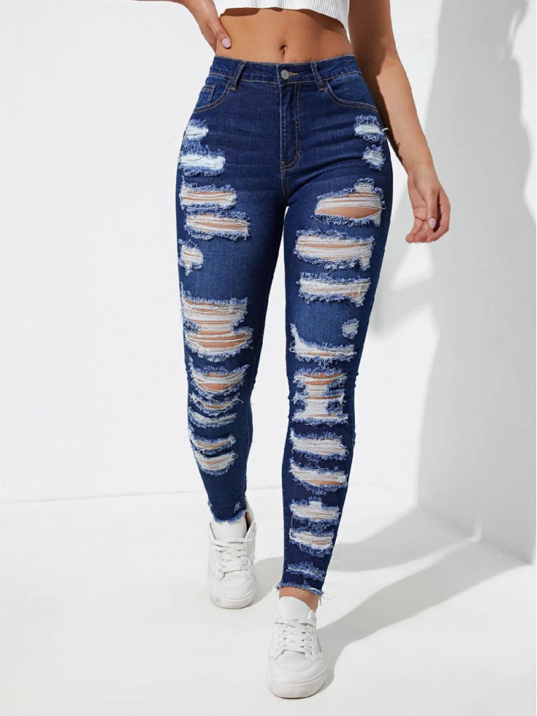 All-Match-Skinny-Jeanshose für Damen