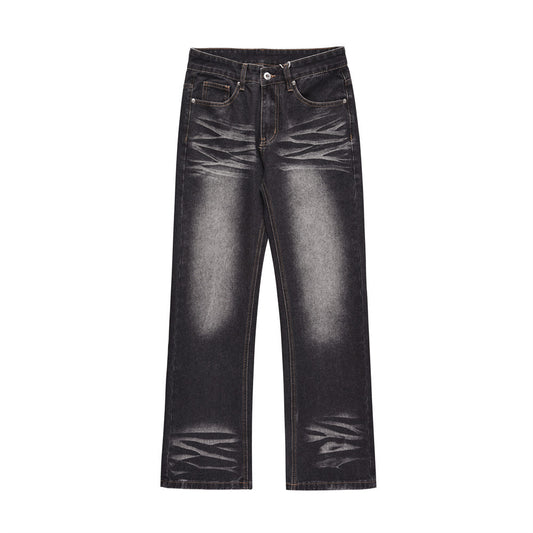 Fashion Straight Denim Trousers For Men