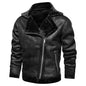 Retro Herren Winter Wildlederjacke 