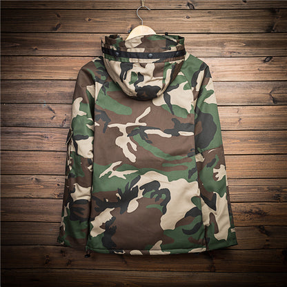 Winter Camouflage Baumwolljacke Herren