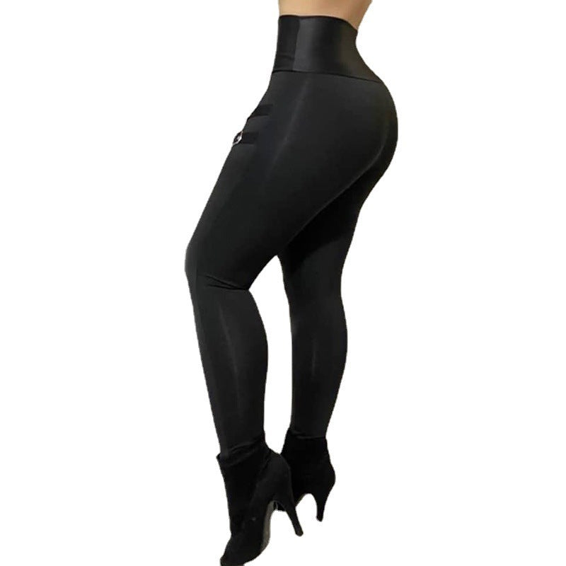 Lugentolo High Waist Skinny Hose Damen