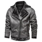 Retro Herren Winter Wildlederjacke 