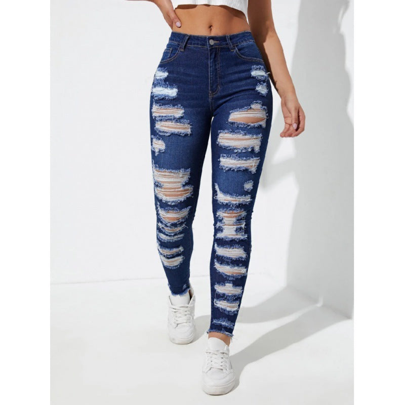 All-Match-Skinny-Jeanshose für Damen