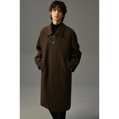 Winter Double-sided Woolen Coat Men