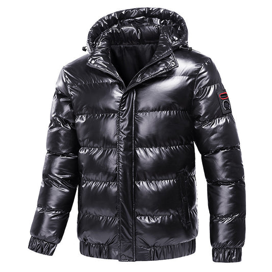 Mode Motorrad Mantel Männer Warme Winterkleidung