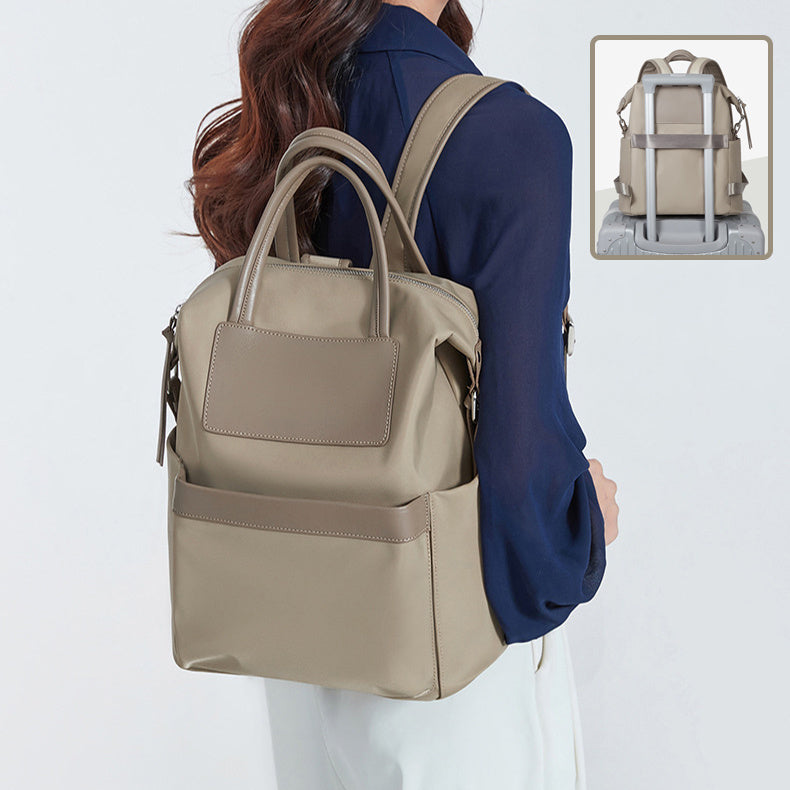 Lässiger Rucksack für Damen mit Handgriff-Design, leicht