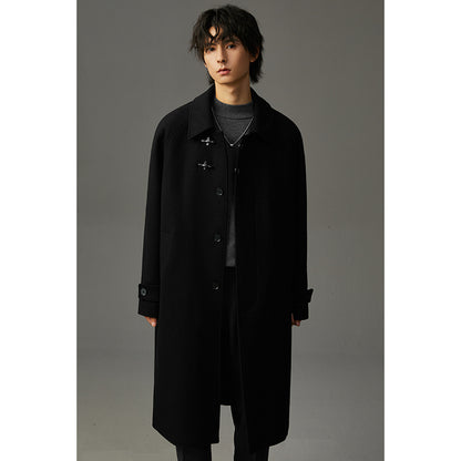 Winter Double-sided Woolen Coat Men